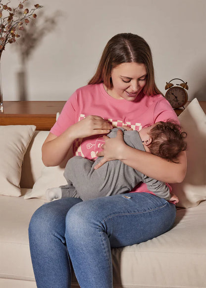 Camiseta de Lactancia “Milk Check”