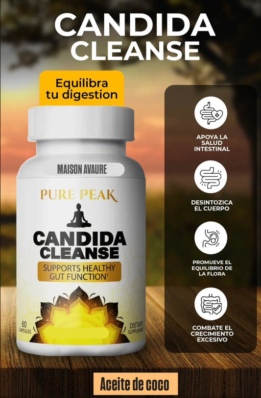 Cándida Cleanse | Fórmula Natural para la Salud Digestiva y Equilibrio Fúngico